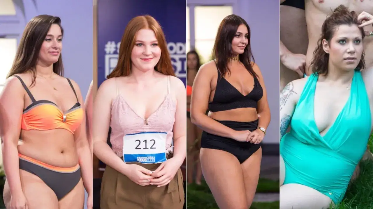 modelka plus size polaroidy
